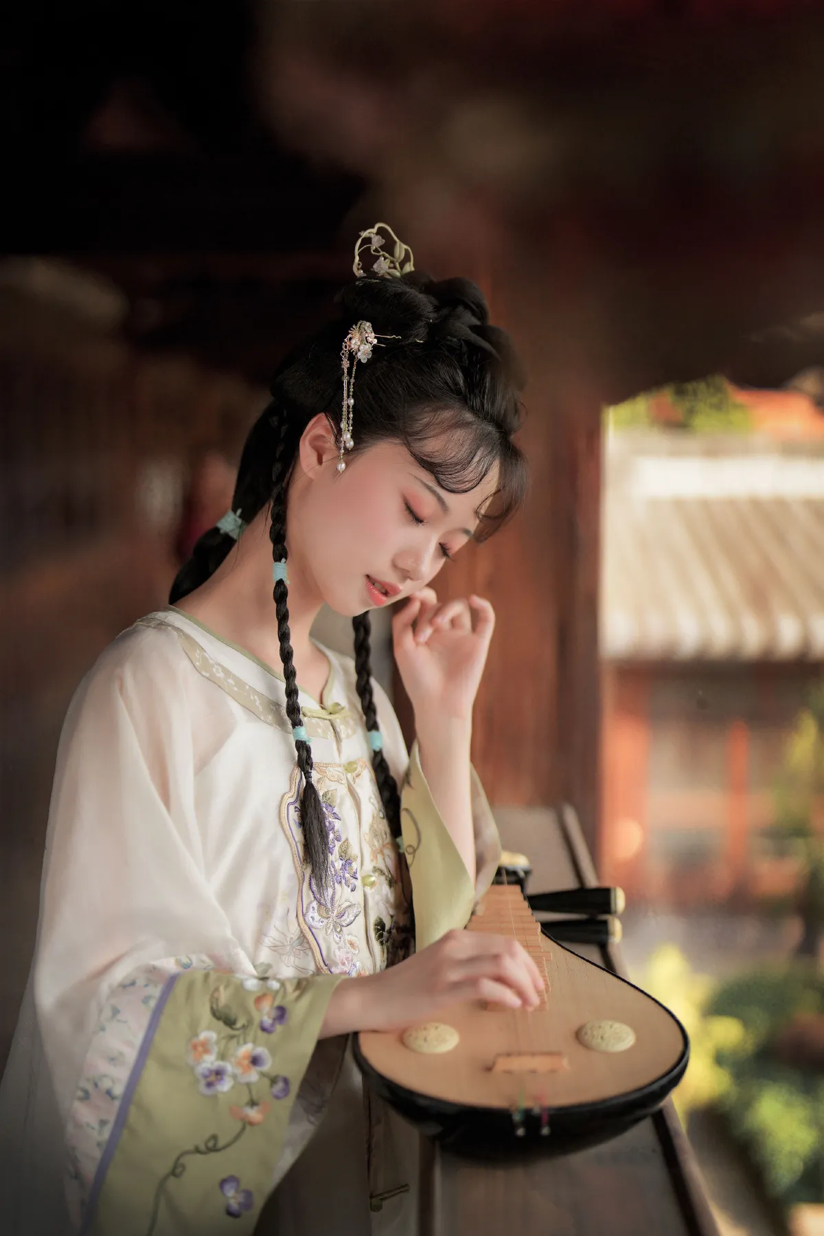 清汉女人像拍摄