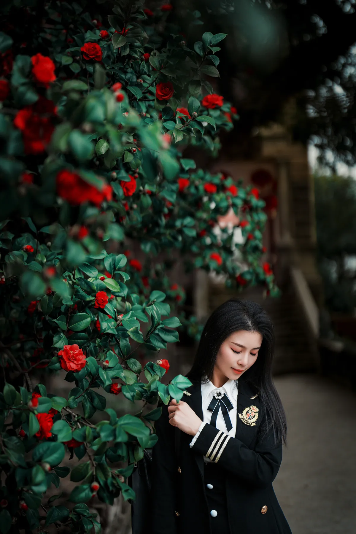 日系人像拍摄-山茶花-小玉子