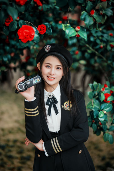 日系人像拍摄-山茶花-小玉子