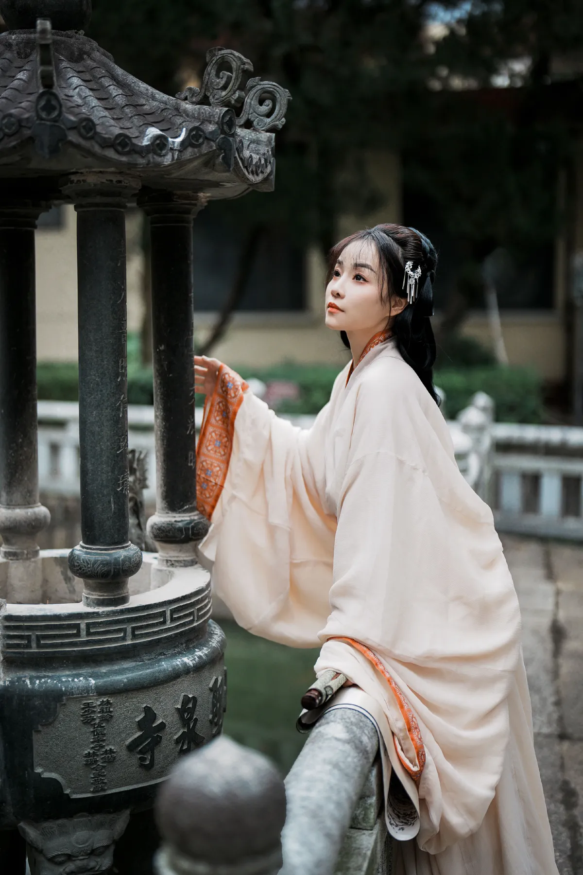 古风人像拍摄-圣泉寺-欢欢