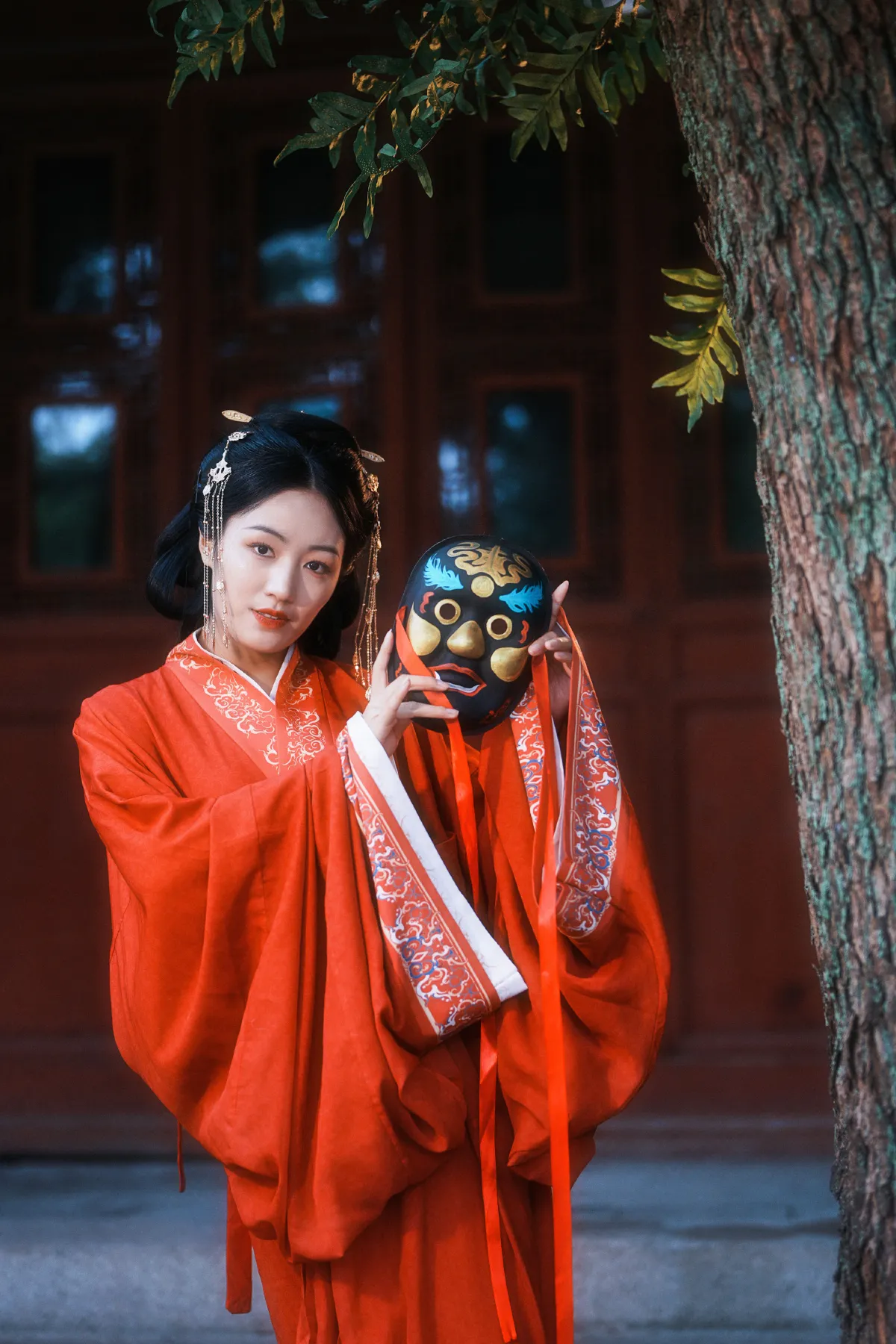 古风人像拍摄-华林寺-温馨