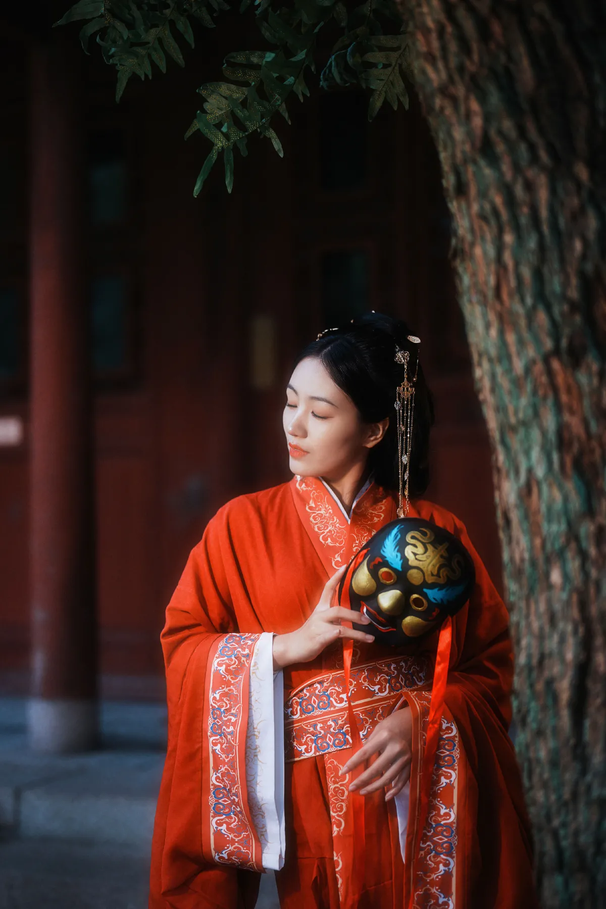古风人像拍摄-华林寺-温馨