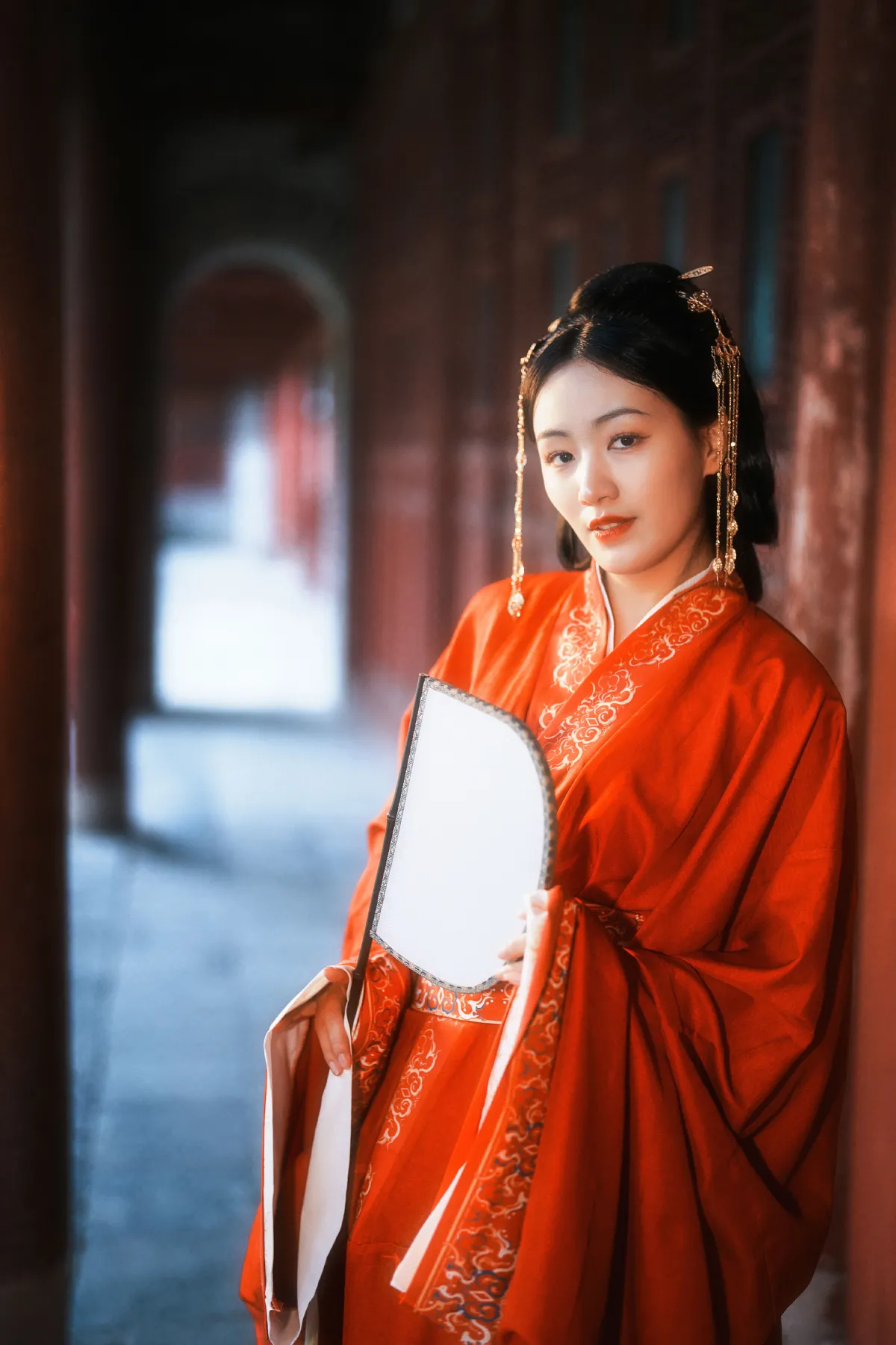 古风人像拍摄-华林寺-温馨