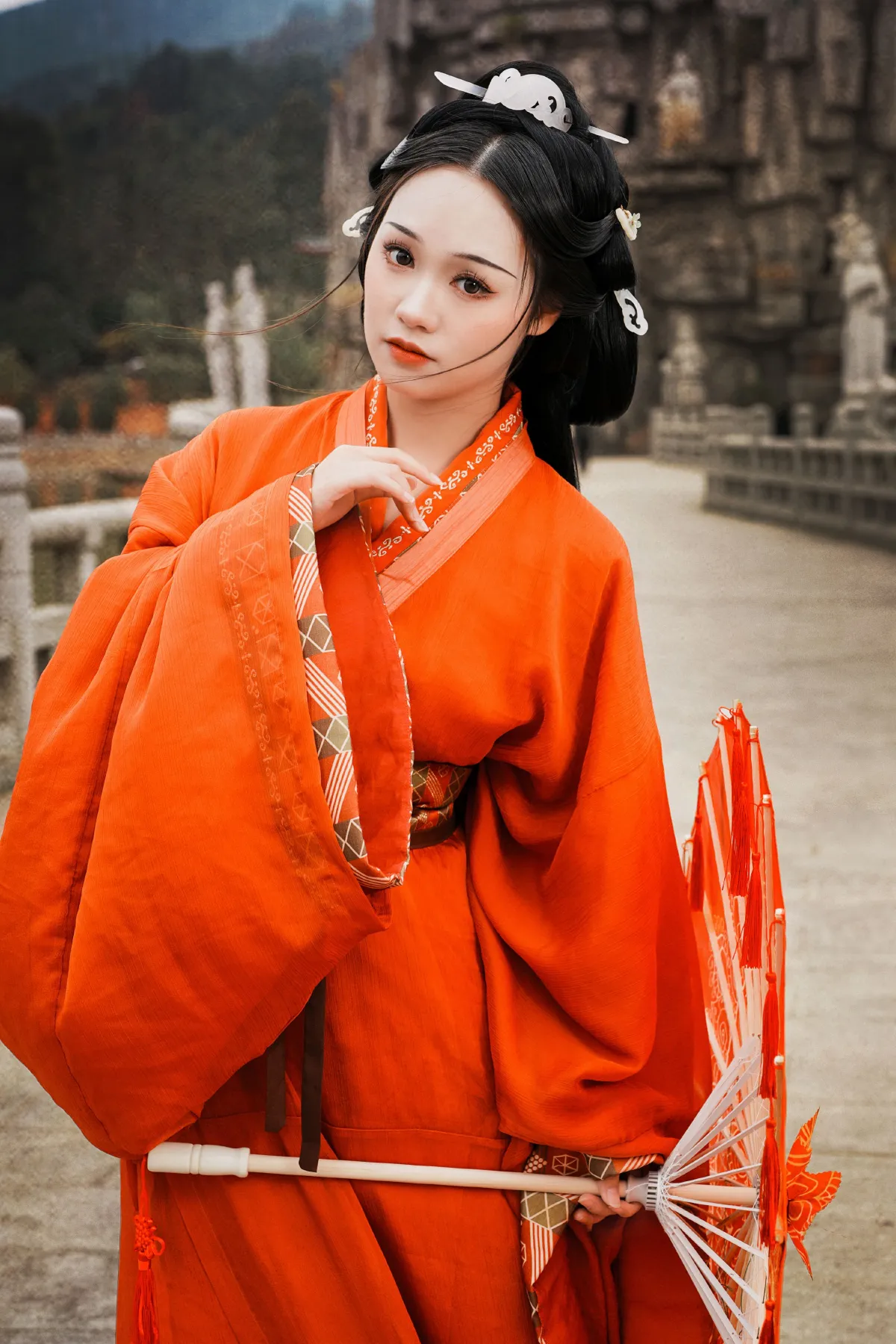 古风人像拍摄-万佛寺-泱泱