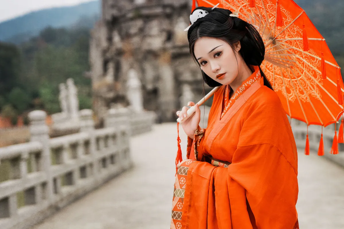 古风人像拍摄-万佛寺-泱泱