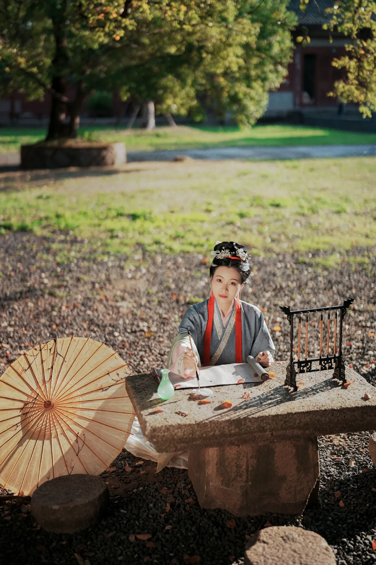古风人像拍摄-华林寺-小兰