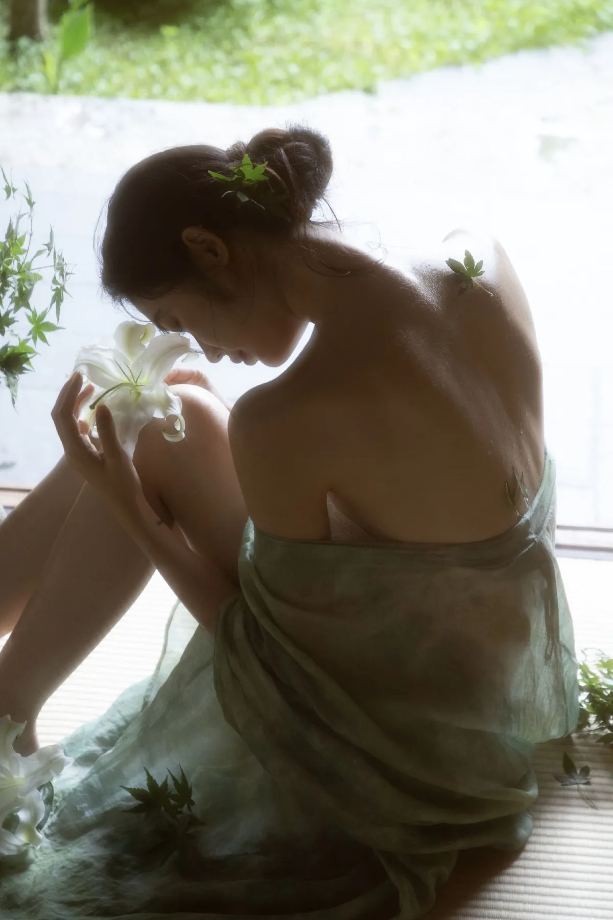竹林、少女和新中式2
