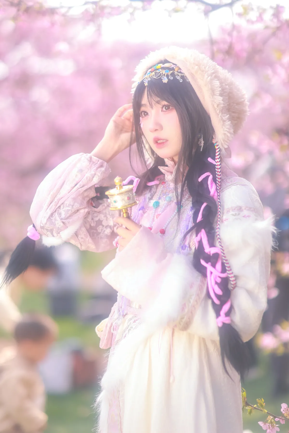 藏族少女の樱海4