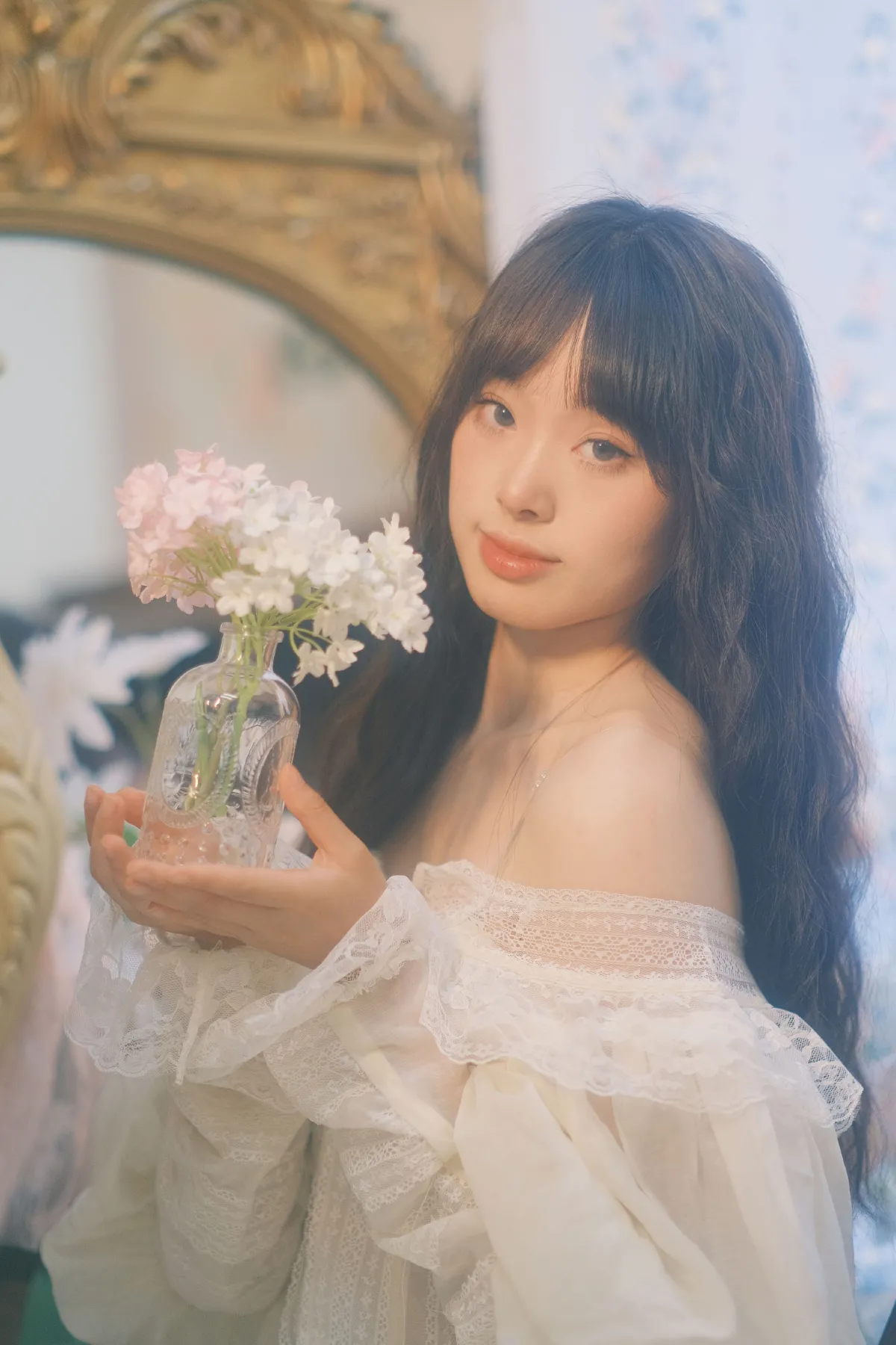 温柔法式花房少女