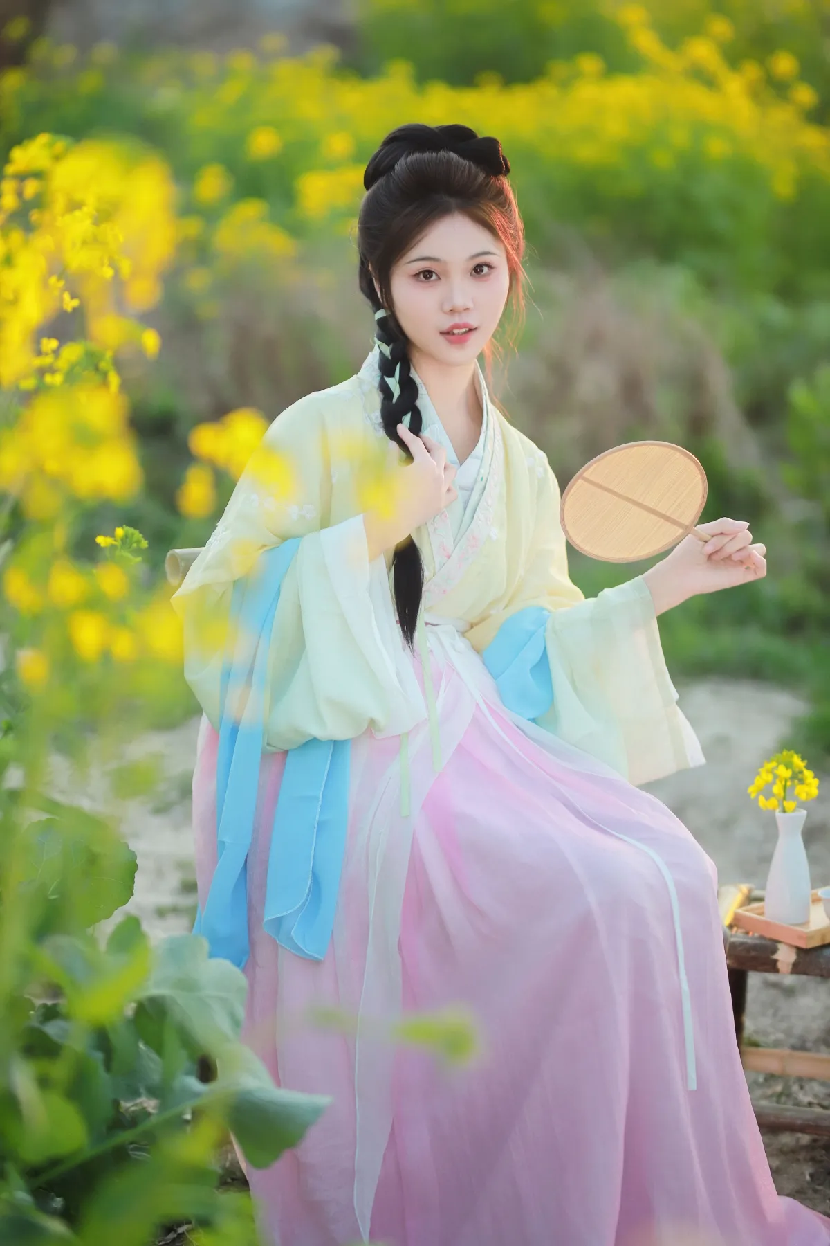 油菜花与少女4