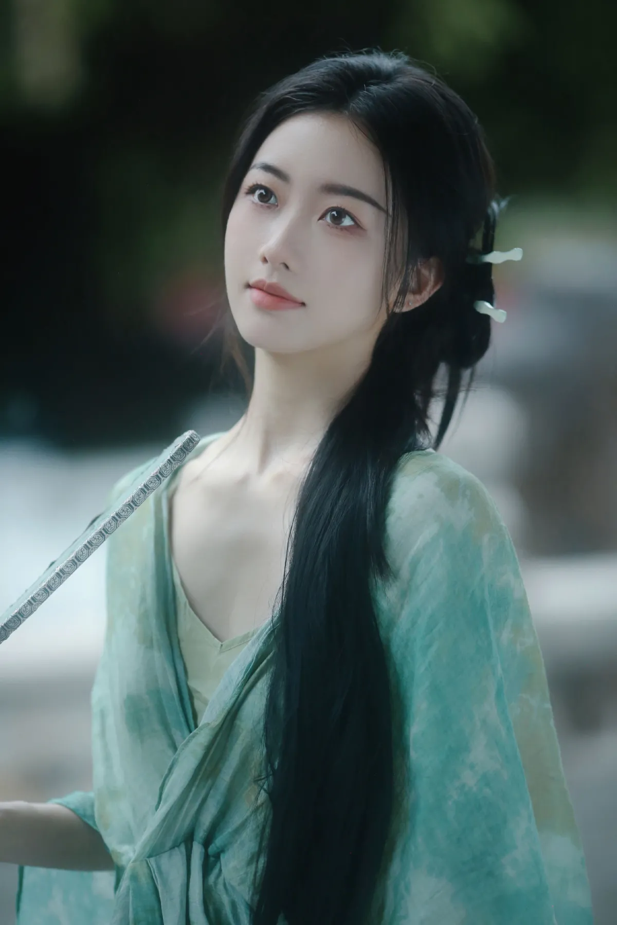 杨柳提，远方烟雨3