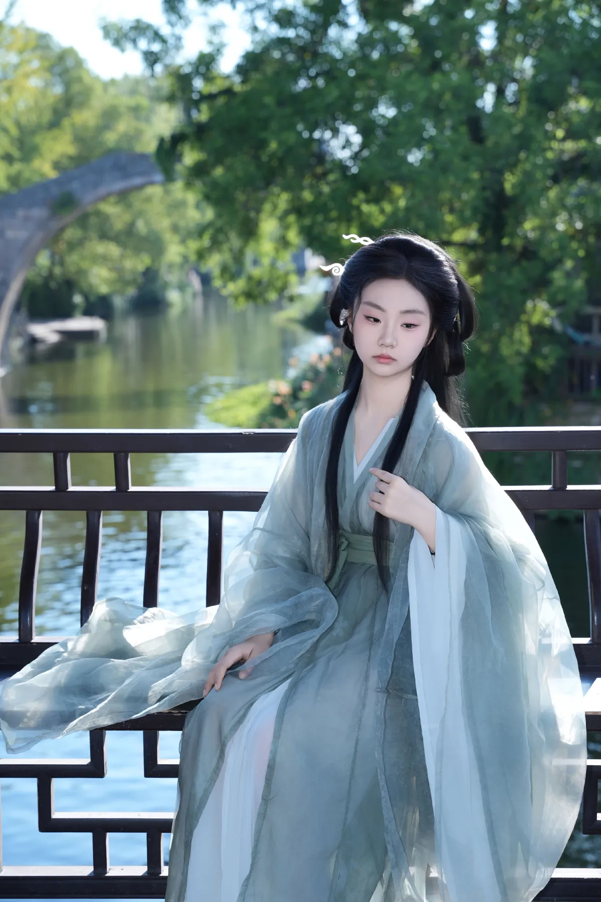清冷风汉服1