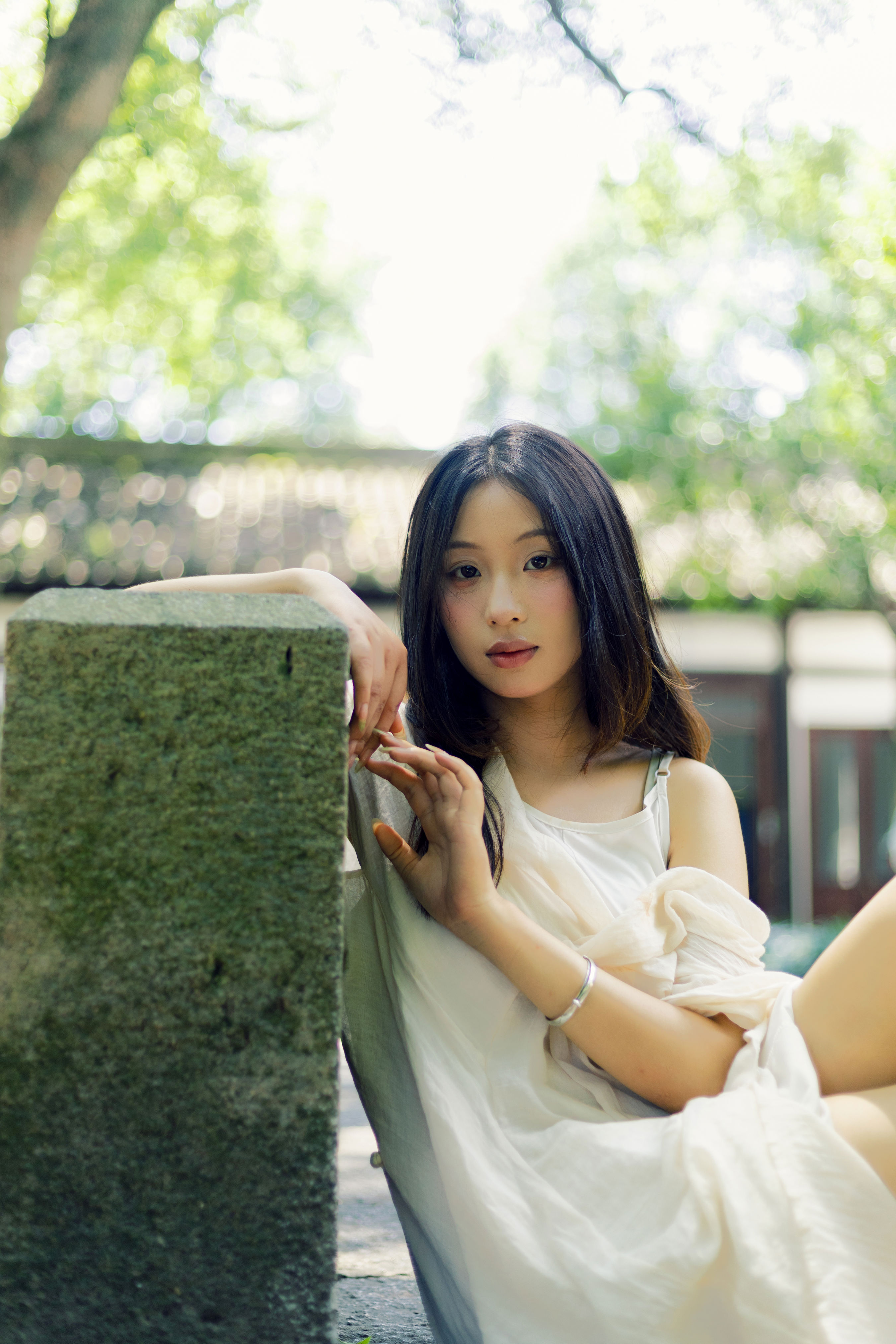 六和塔的光影绿意1