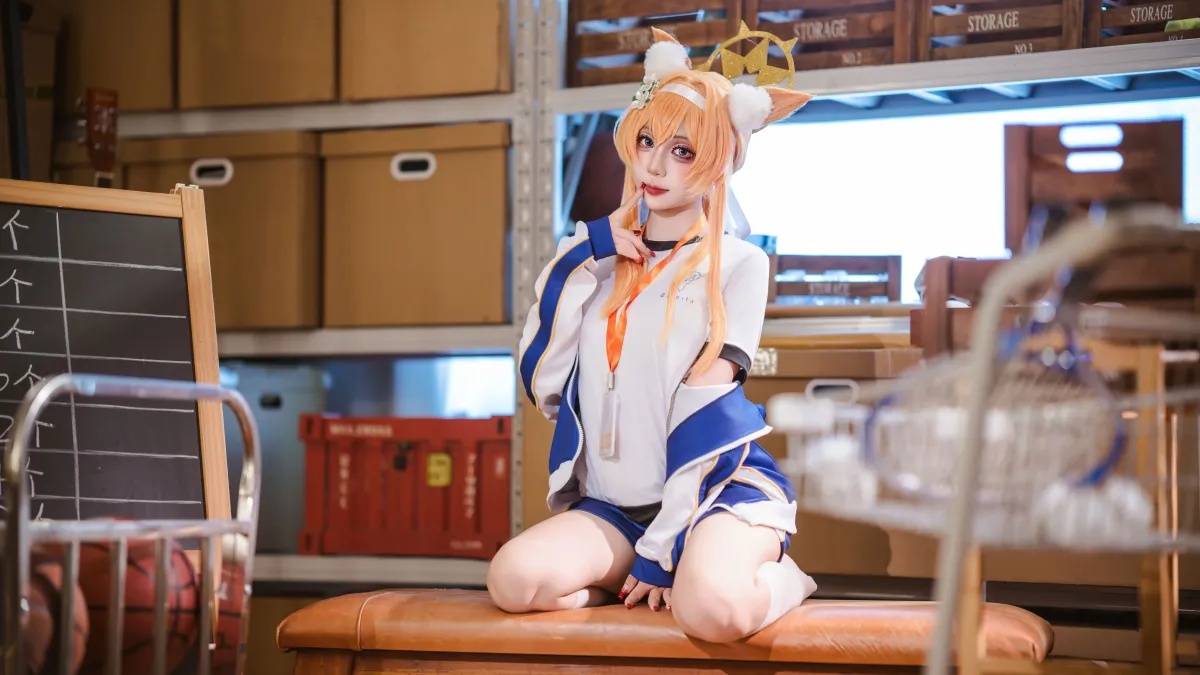 碧蓝档案玛丽体操服4