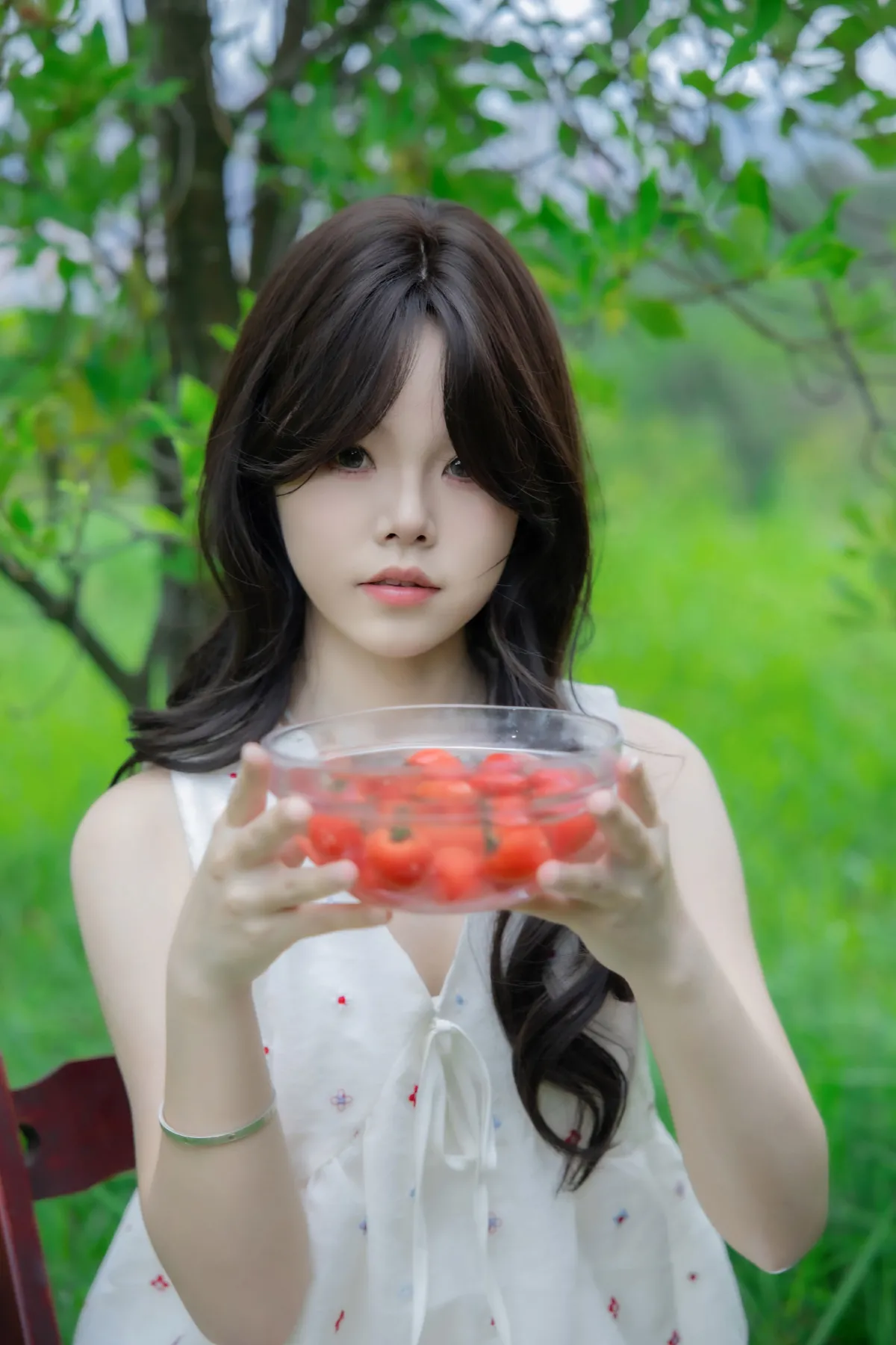 晴天里的圣女果