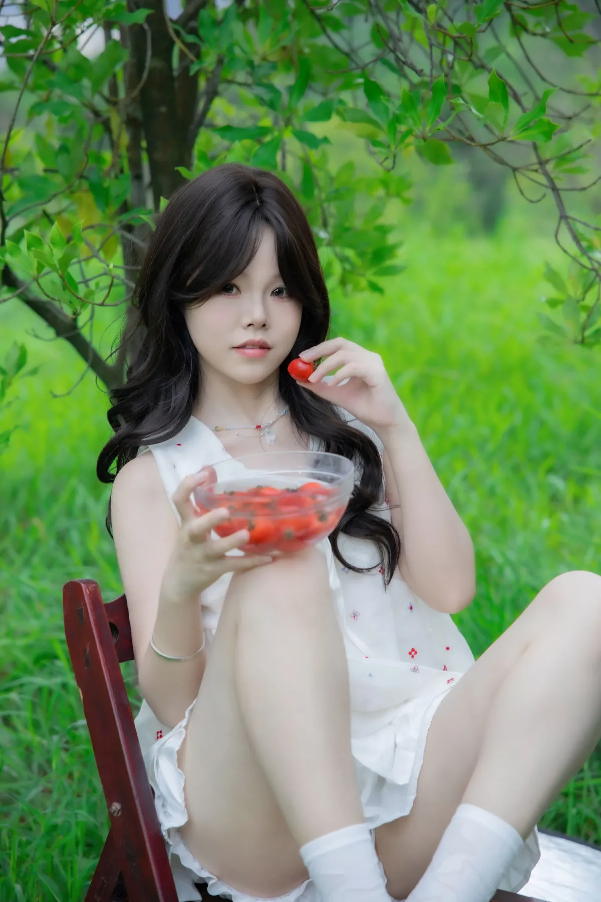 晴天里的圣女果