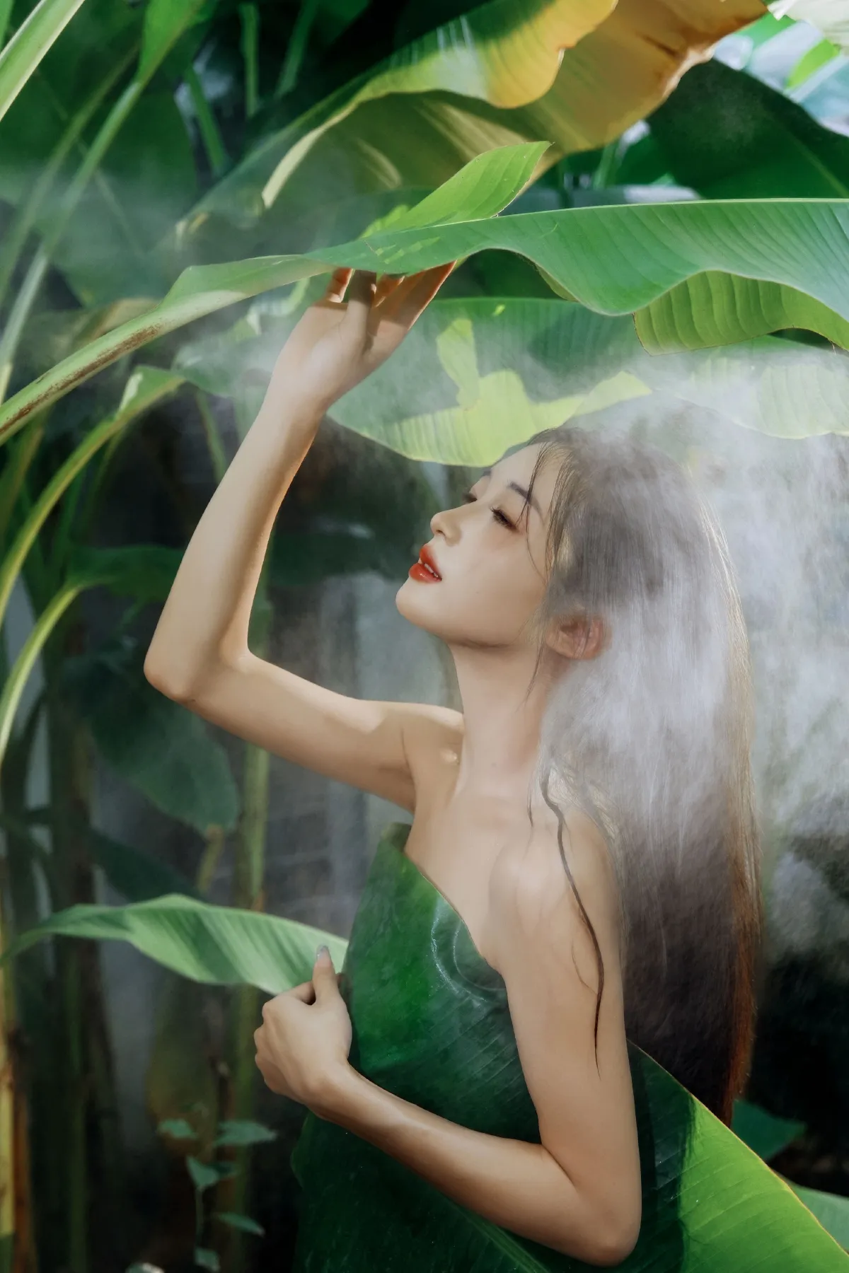 芭蕉叶下的邂逅