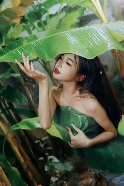 芭蕉叶下的邂逅