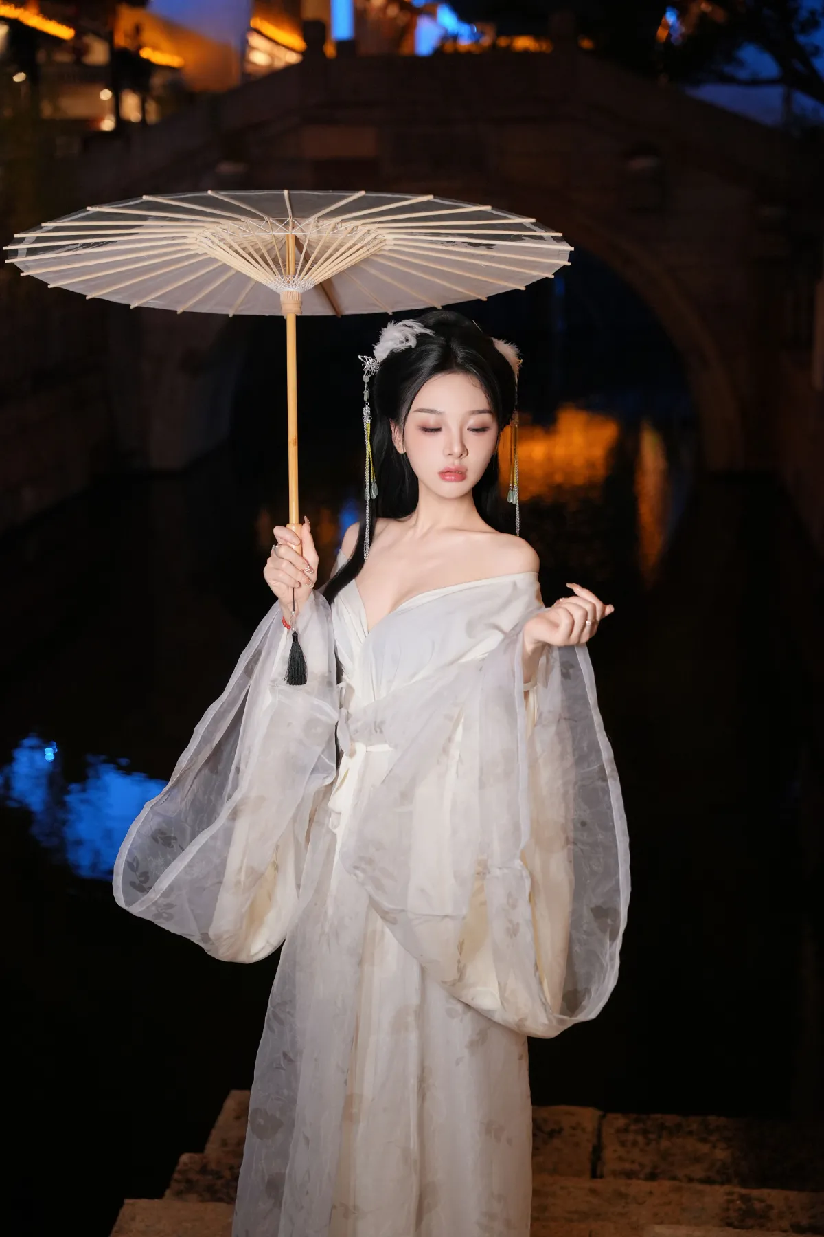 夜景汉服