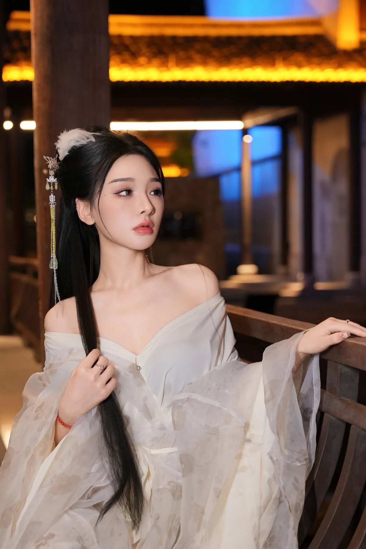 夜景汉服