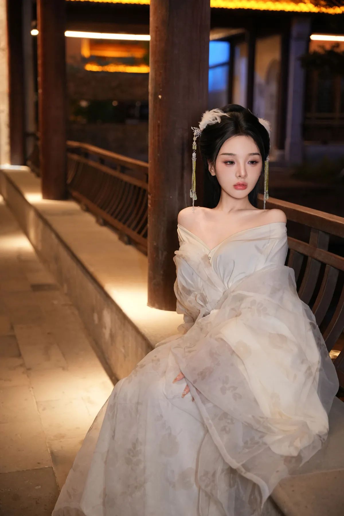 夜景汉服
