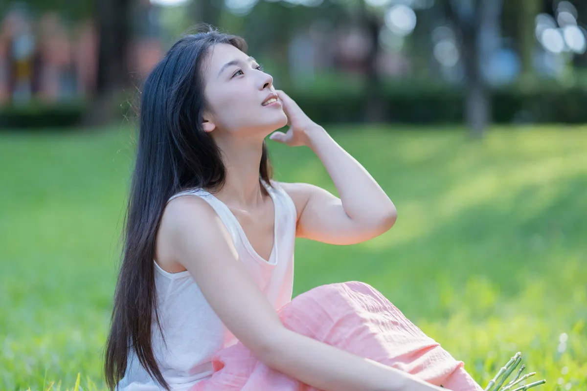 花与少女的温柔诗