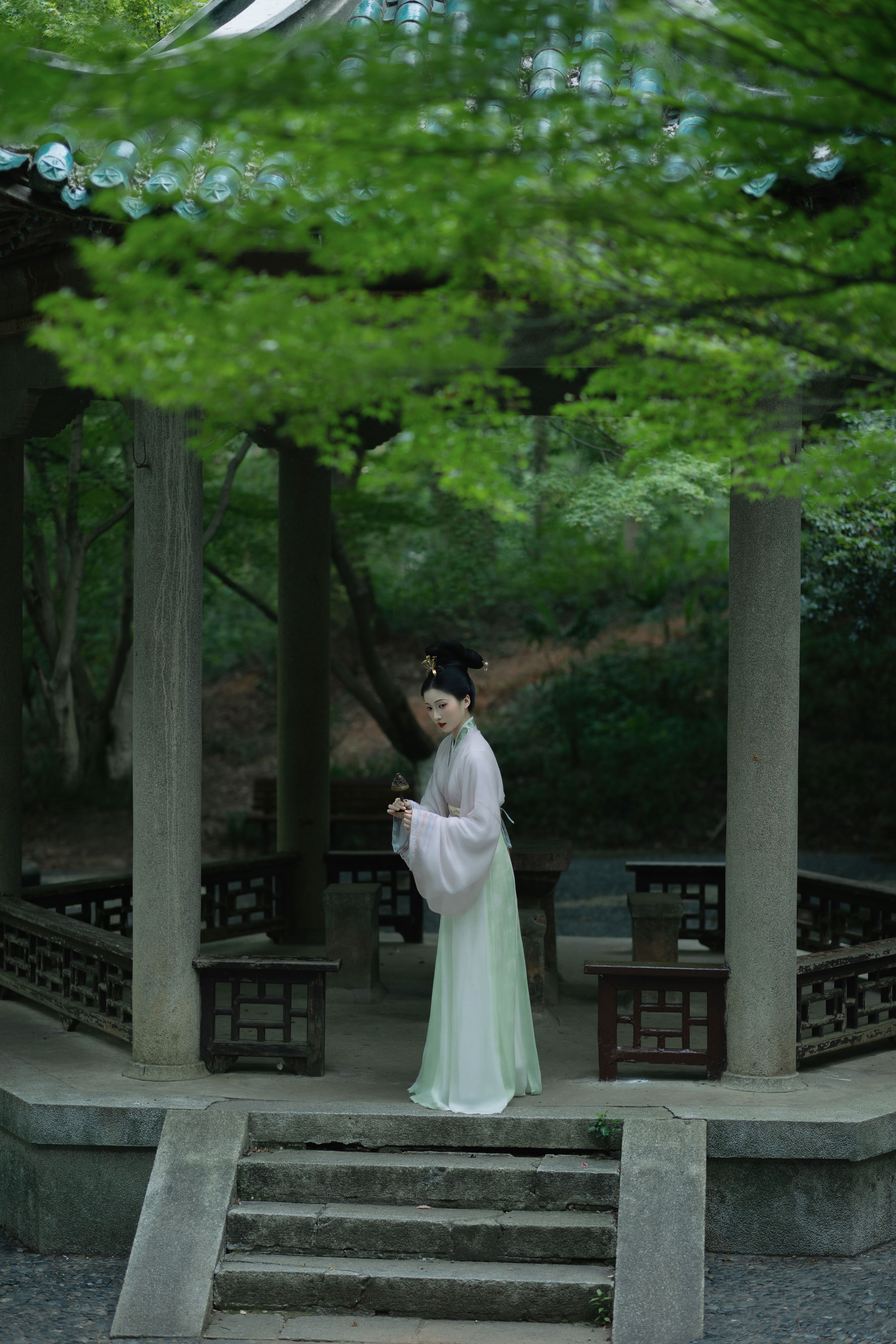 山中小憩