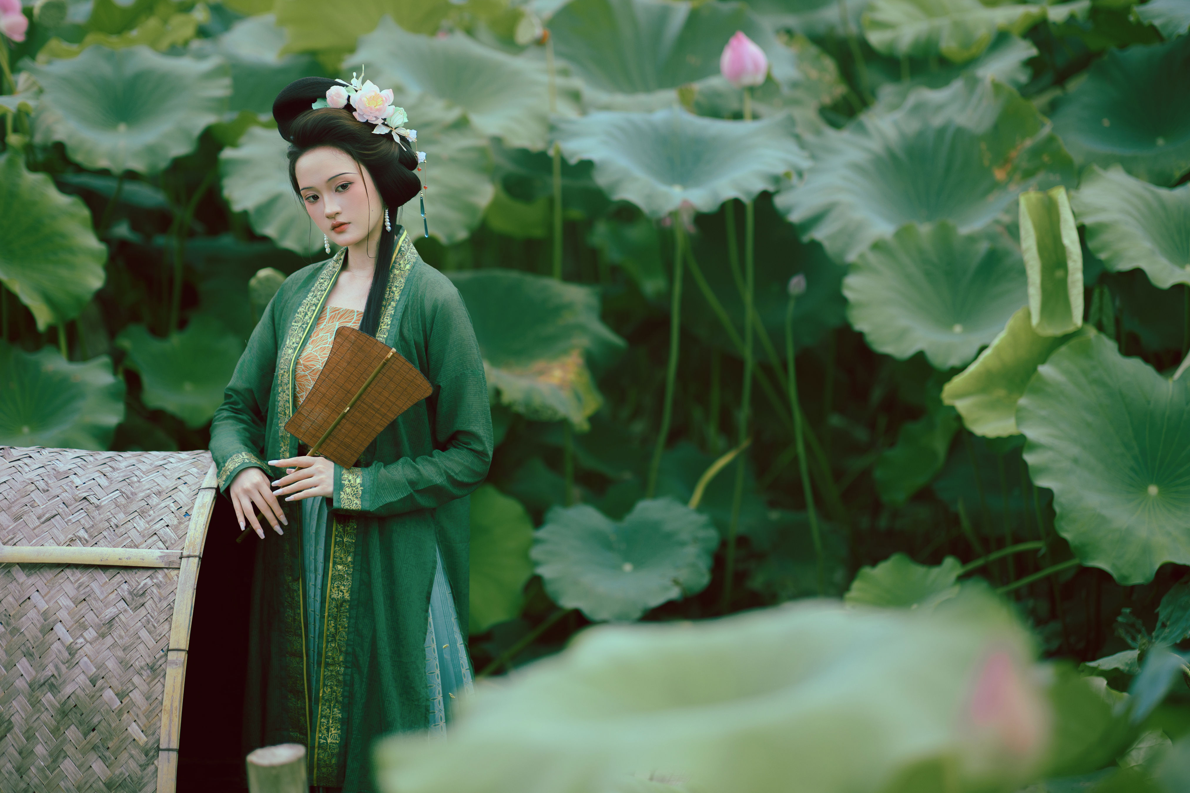 误入藕花