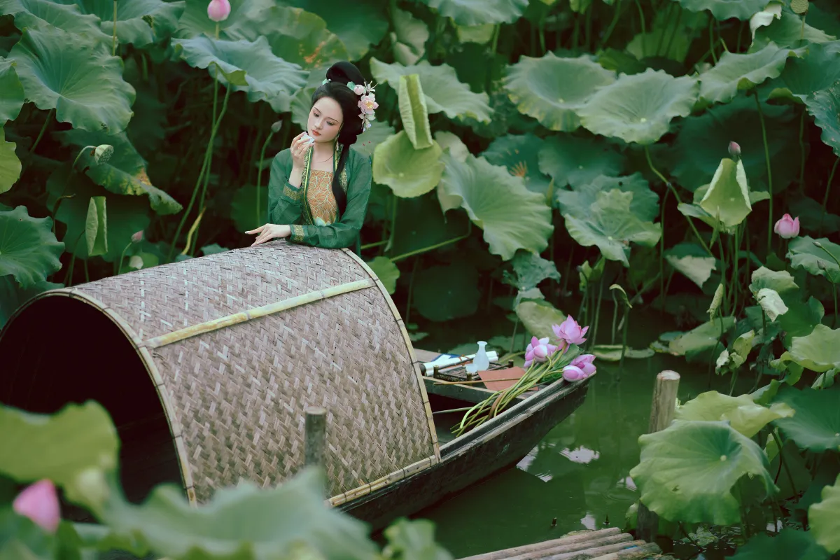 误入藕花