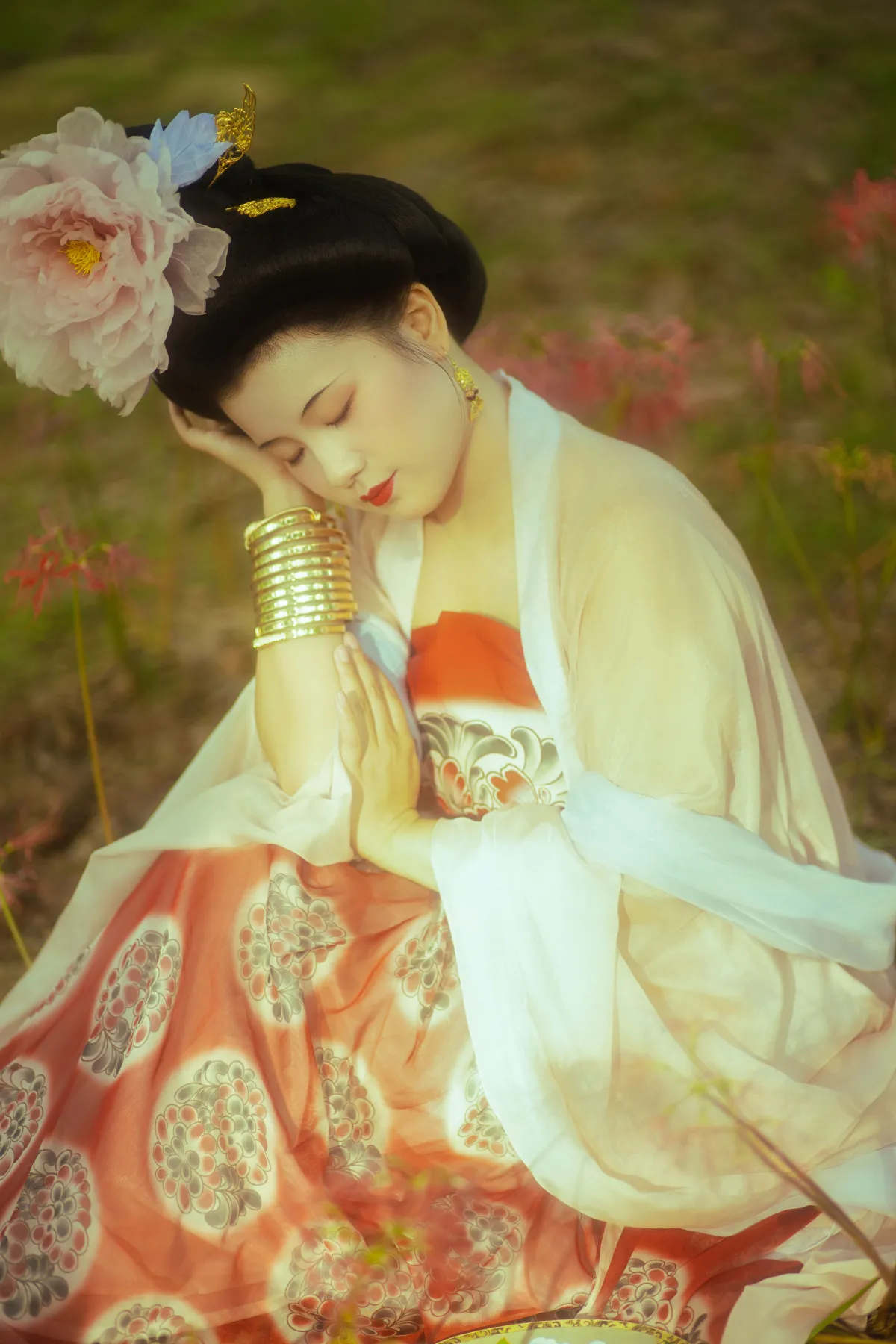 簪花仕女图