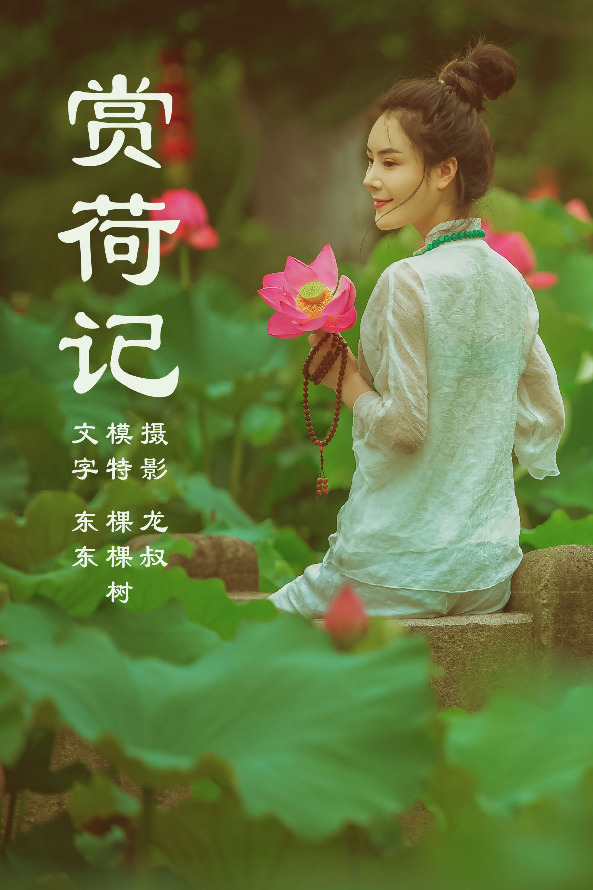 龍叔_棵棵树《赏荷记》美图作品图片1