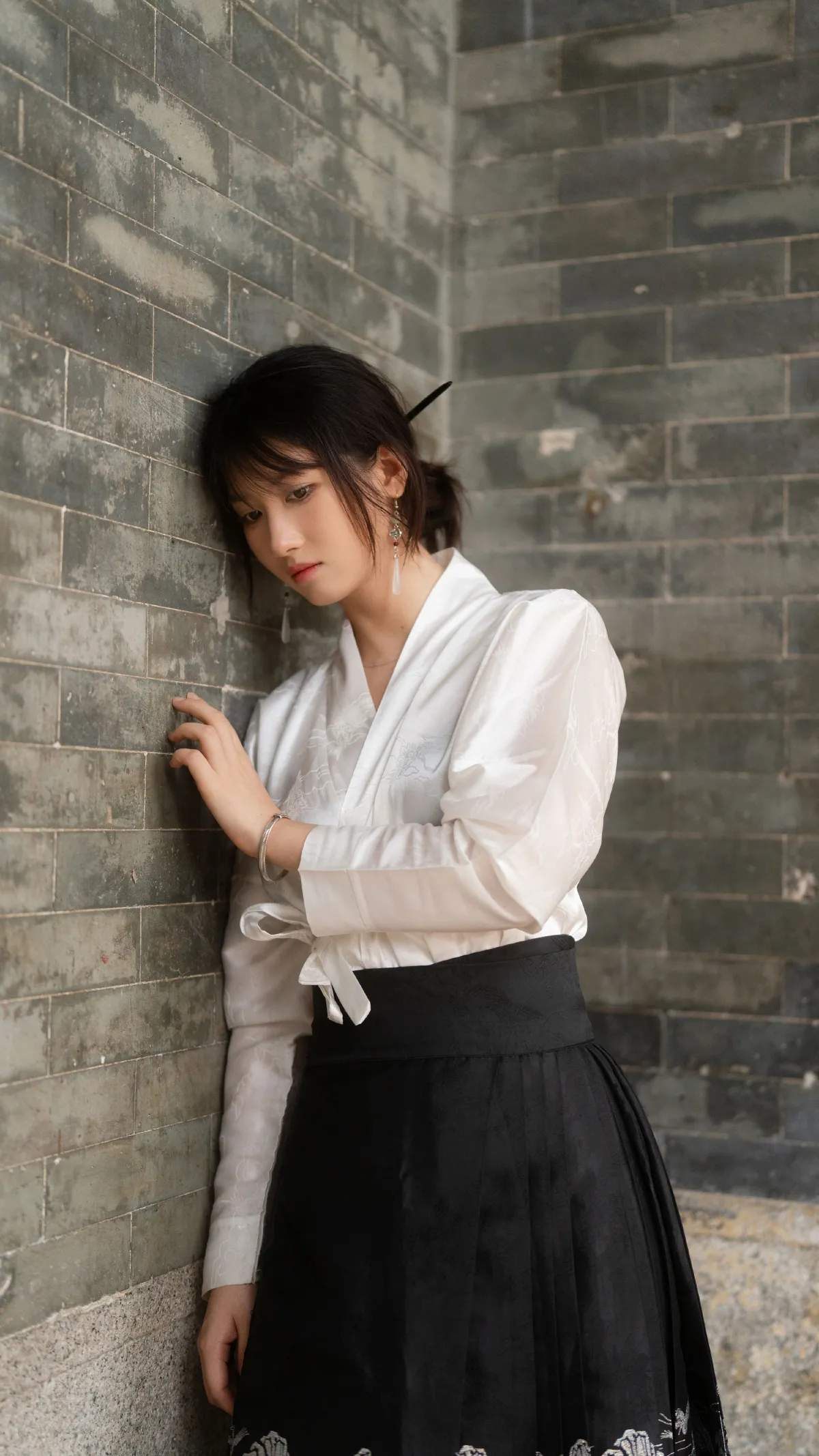 红墙与马面裙