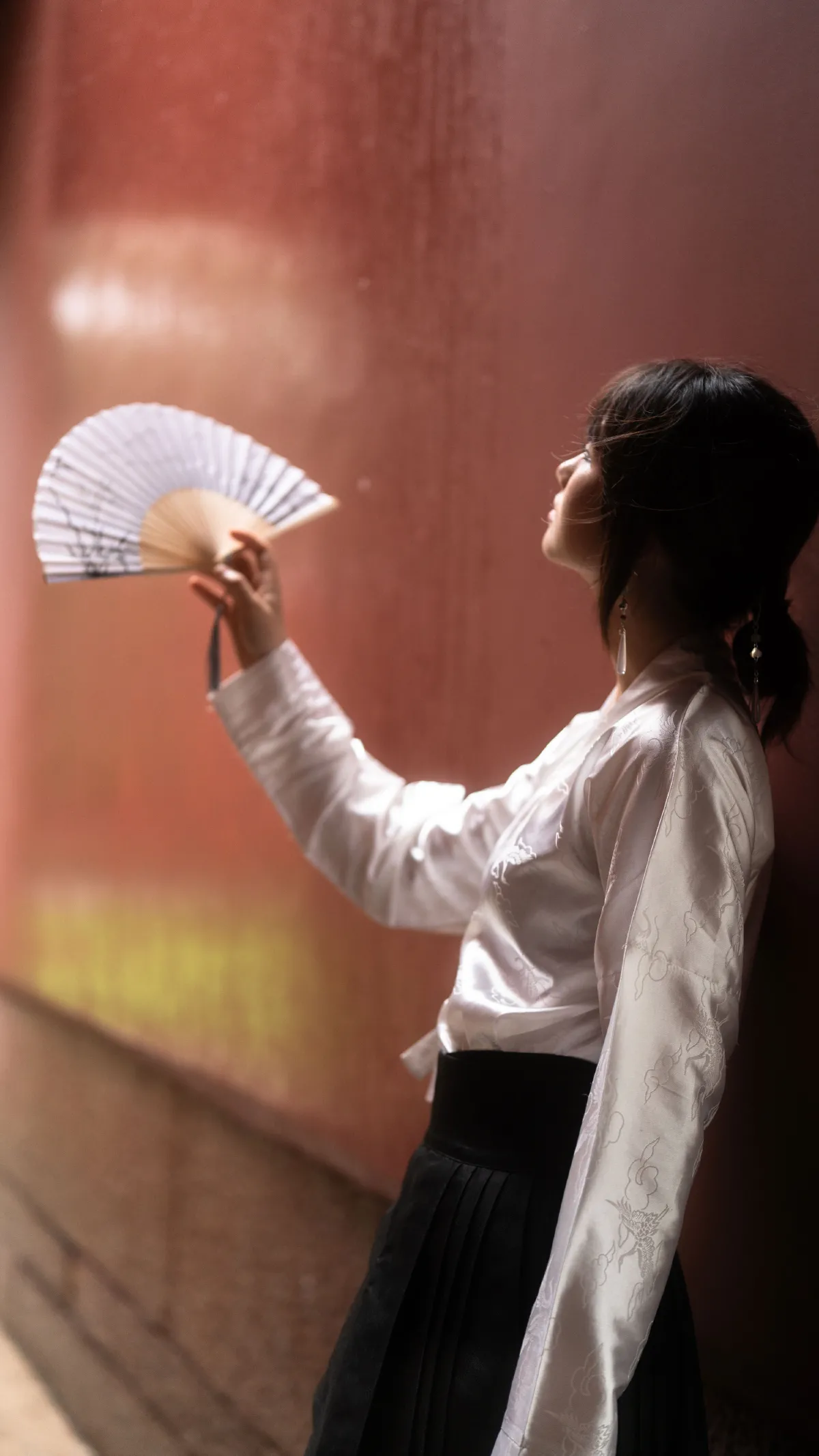 红墙与马面裙