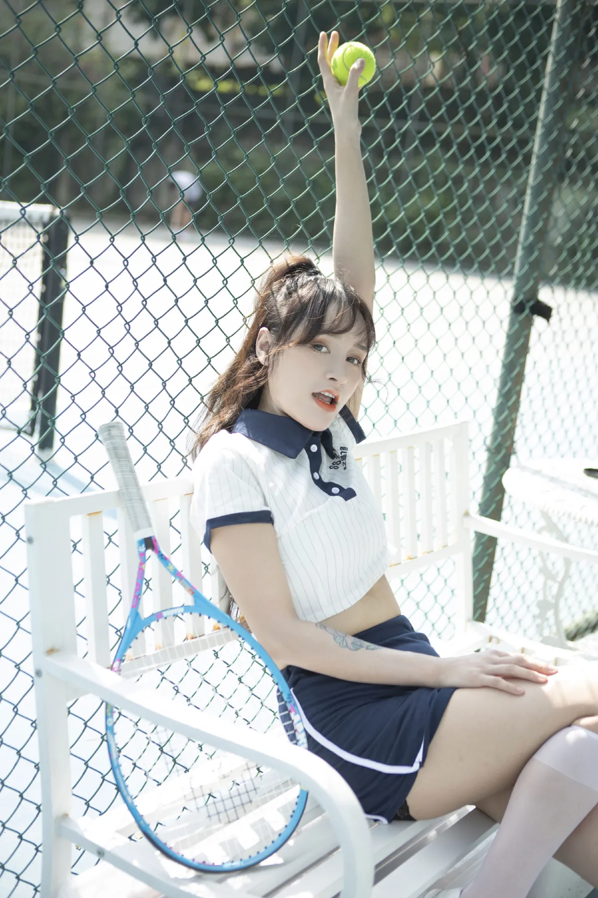 网球少女