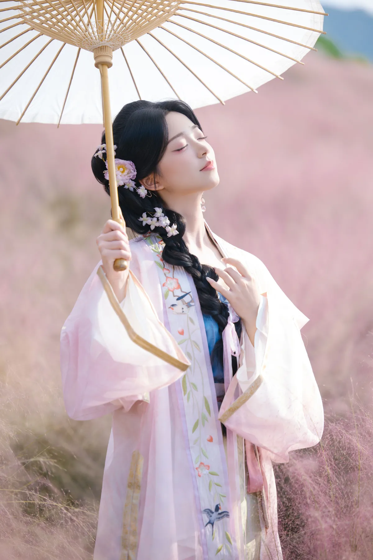 粉黛花海
