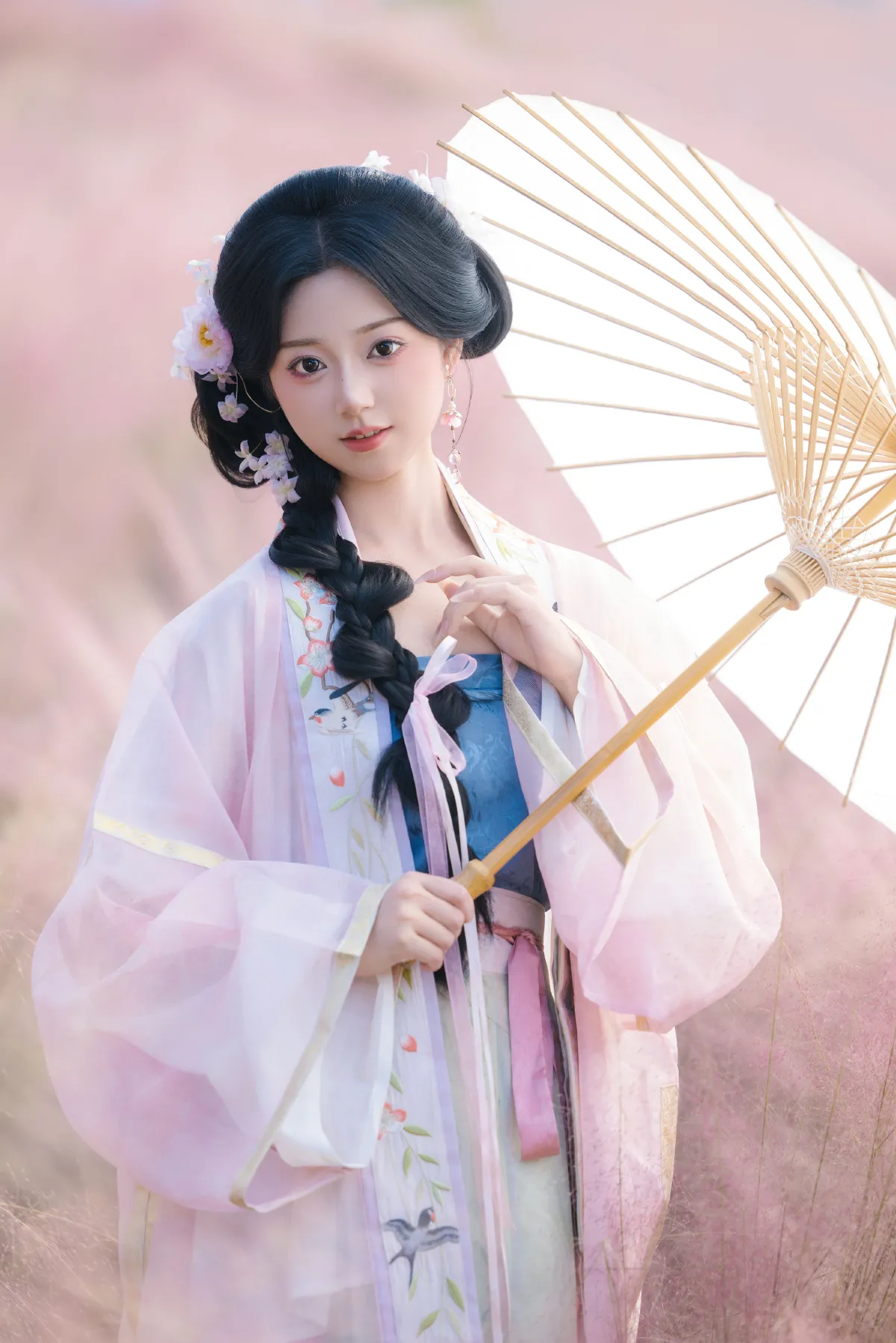 粉黛花海