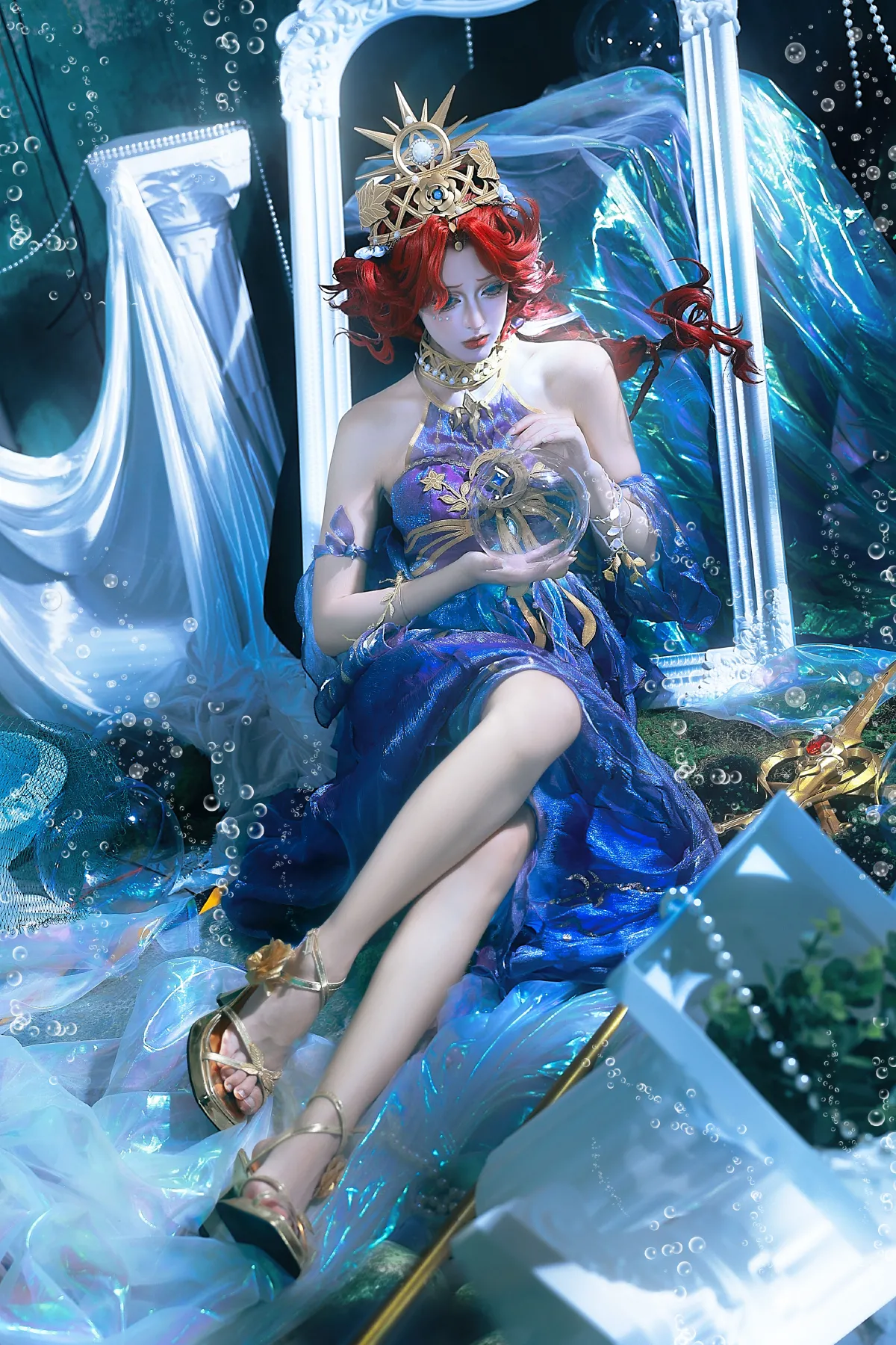 垂泪的神女
