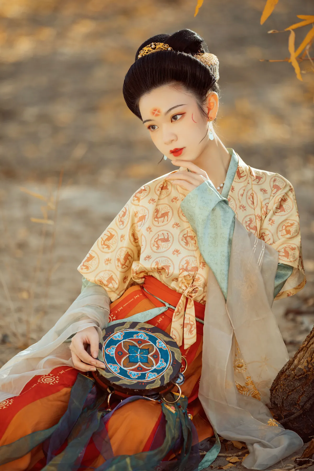 携花