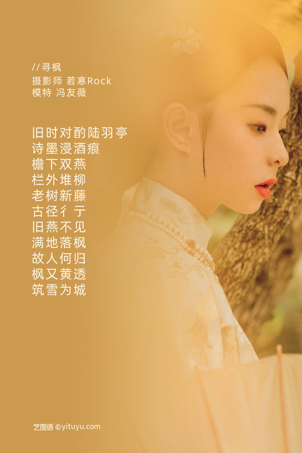 若寒Rock_冯友薇《寻枫》美图作品图片2