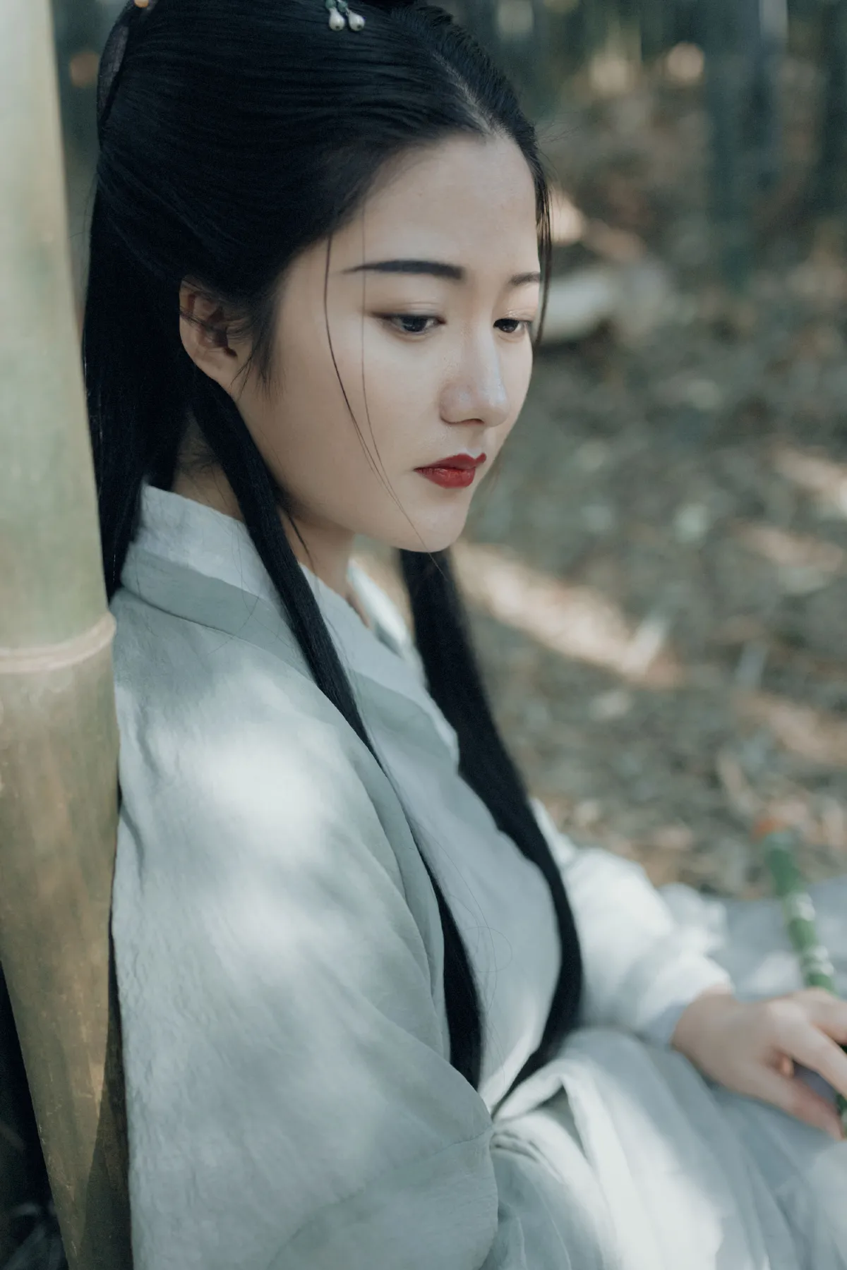竹间影