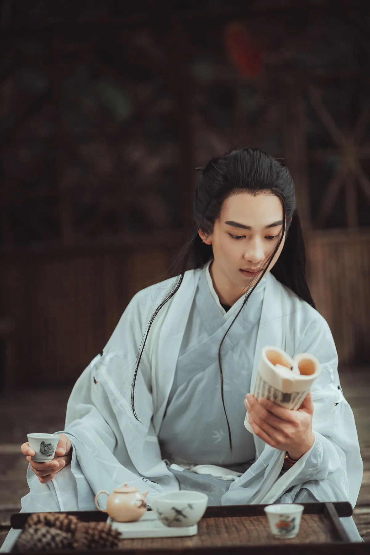 山中饮1