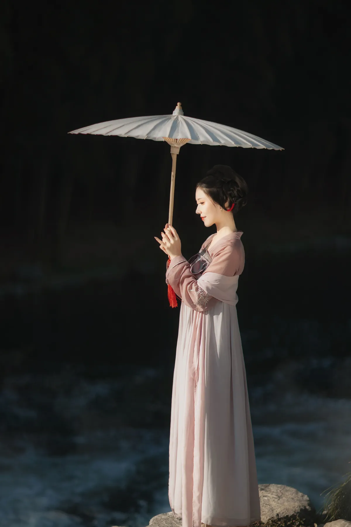 薄荷白_葵花花花儿《仙鹤》美图作品图片4