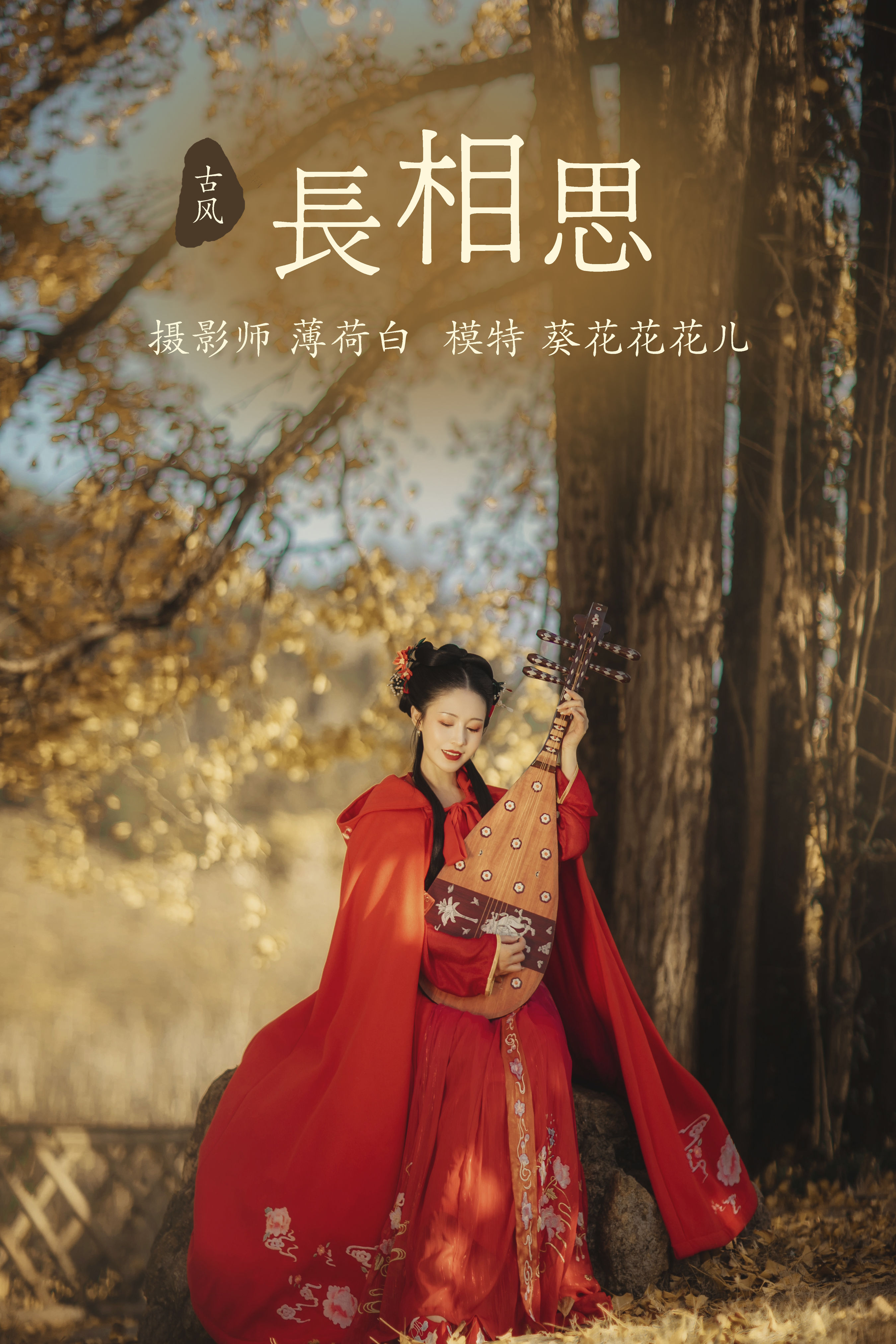 薄荷白_葵花花花儿《长相思》美图作品图片1