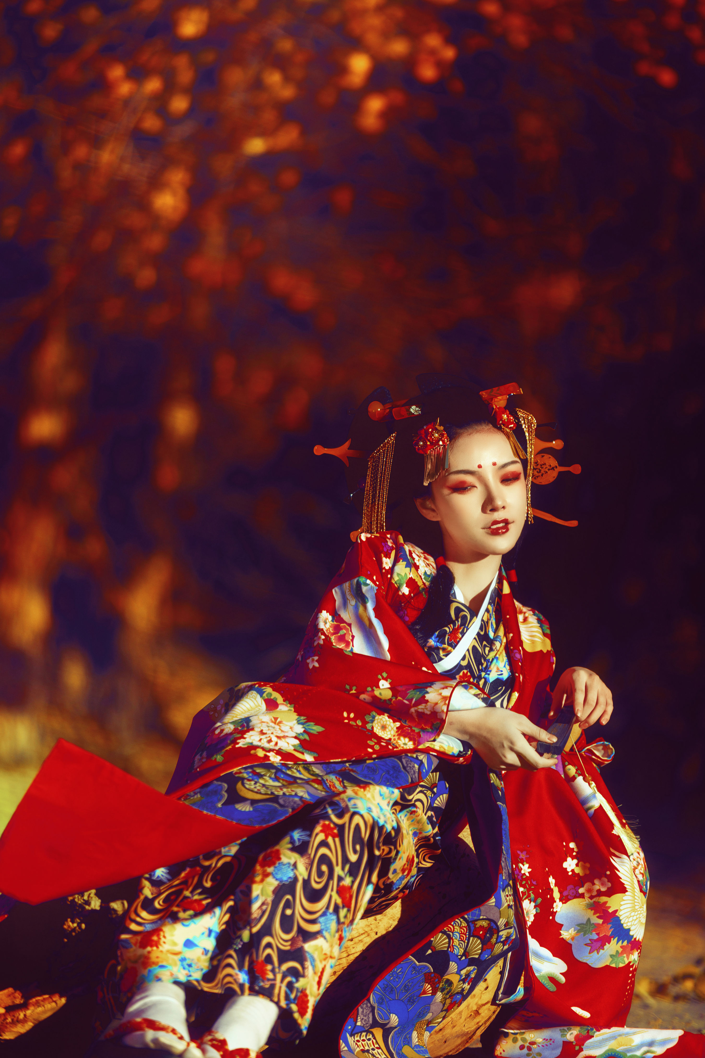 華やかな花魁姿に変身。京都でおすすめの撮影スポット