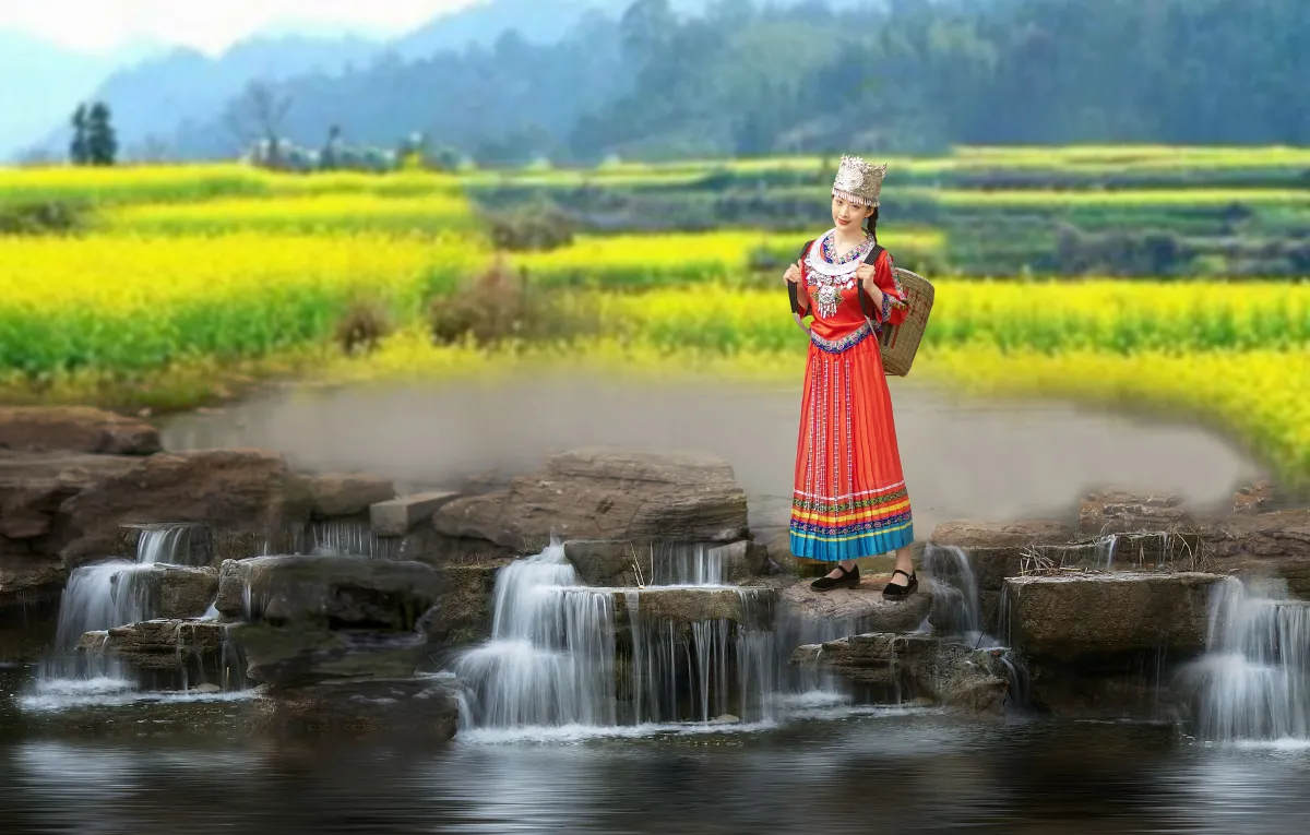 油菜花开