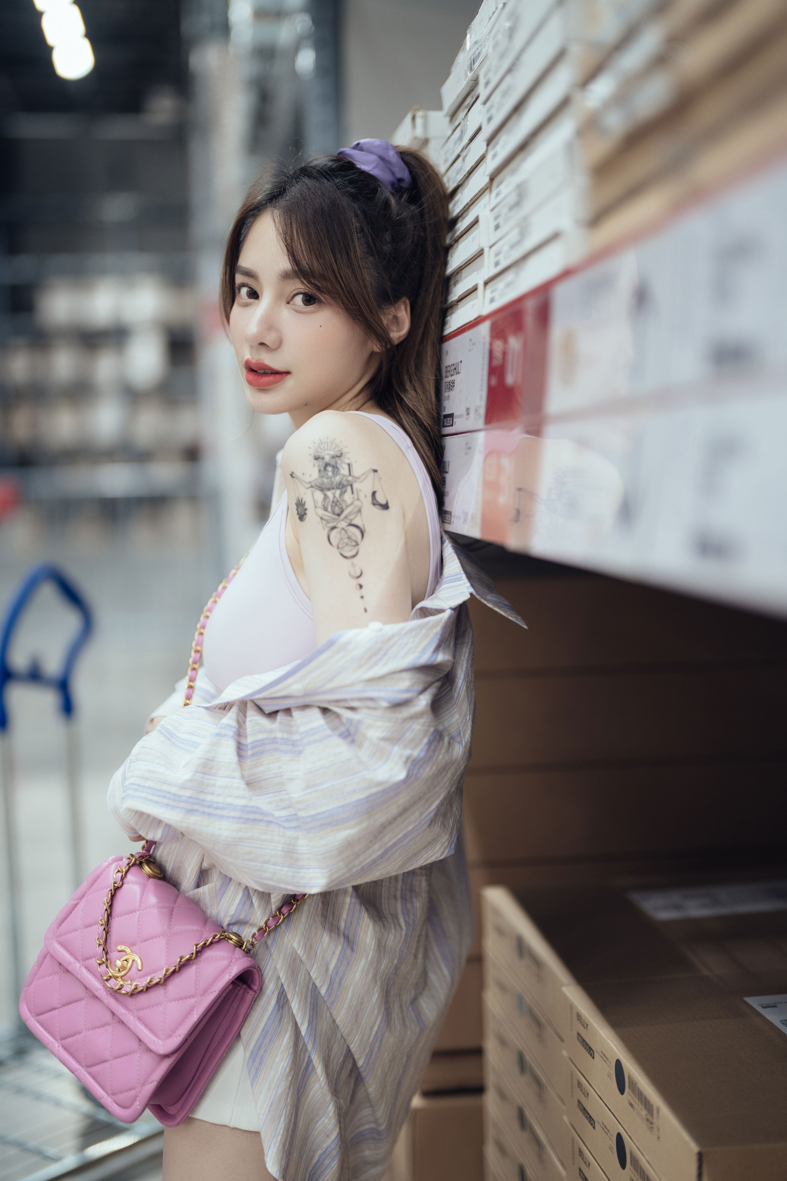 宜家女神，少女范货架写真