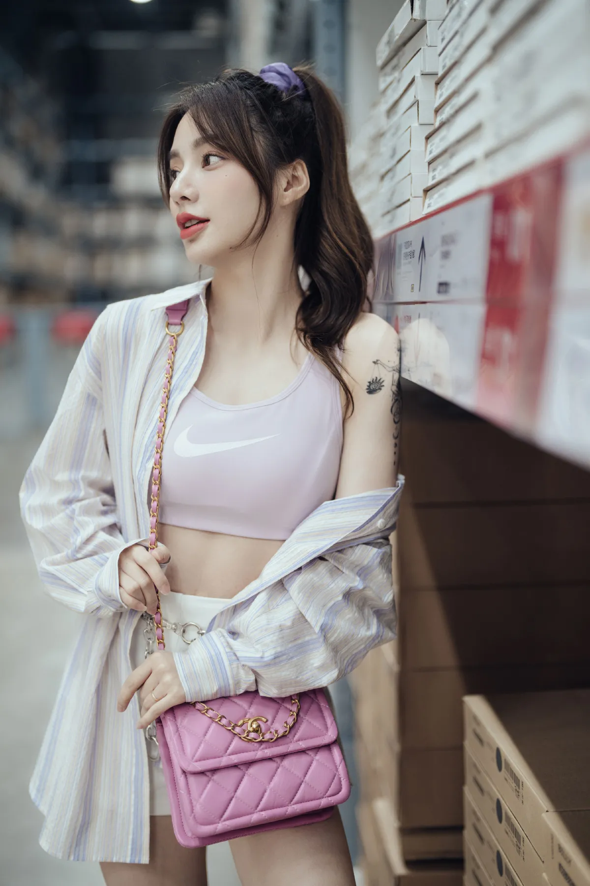宜家女神，少女范货架写真