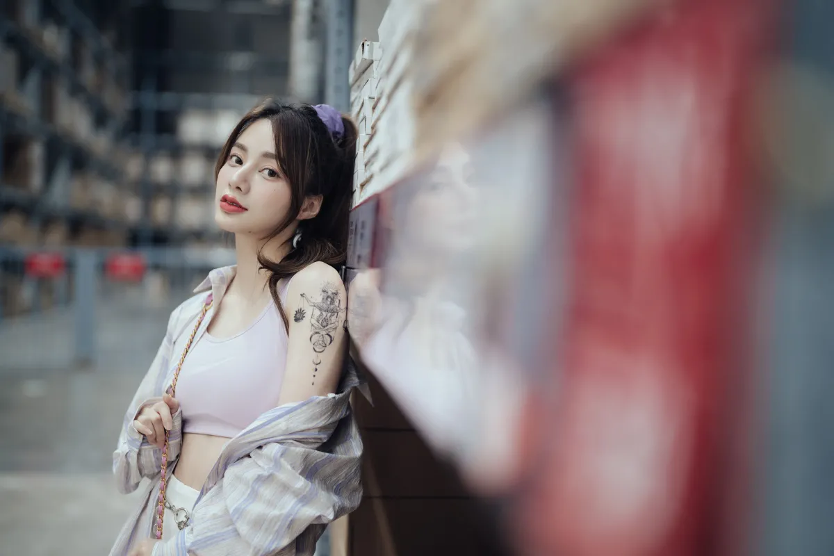 宜家女神，少女范货架写真3