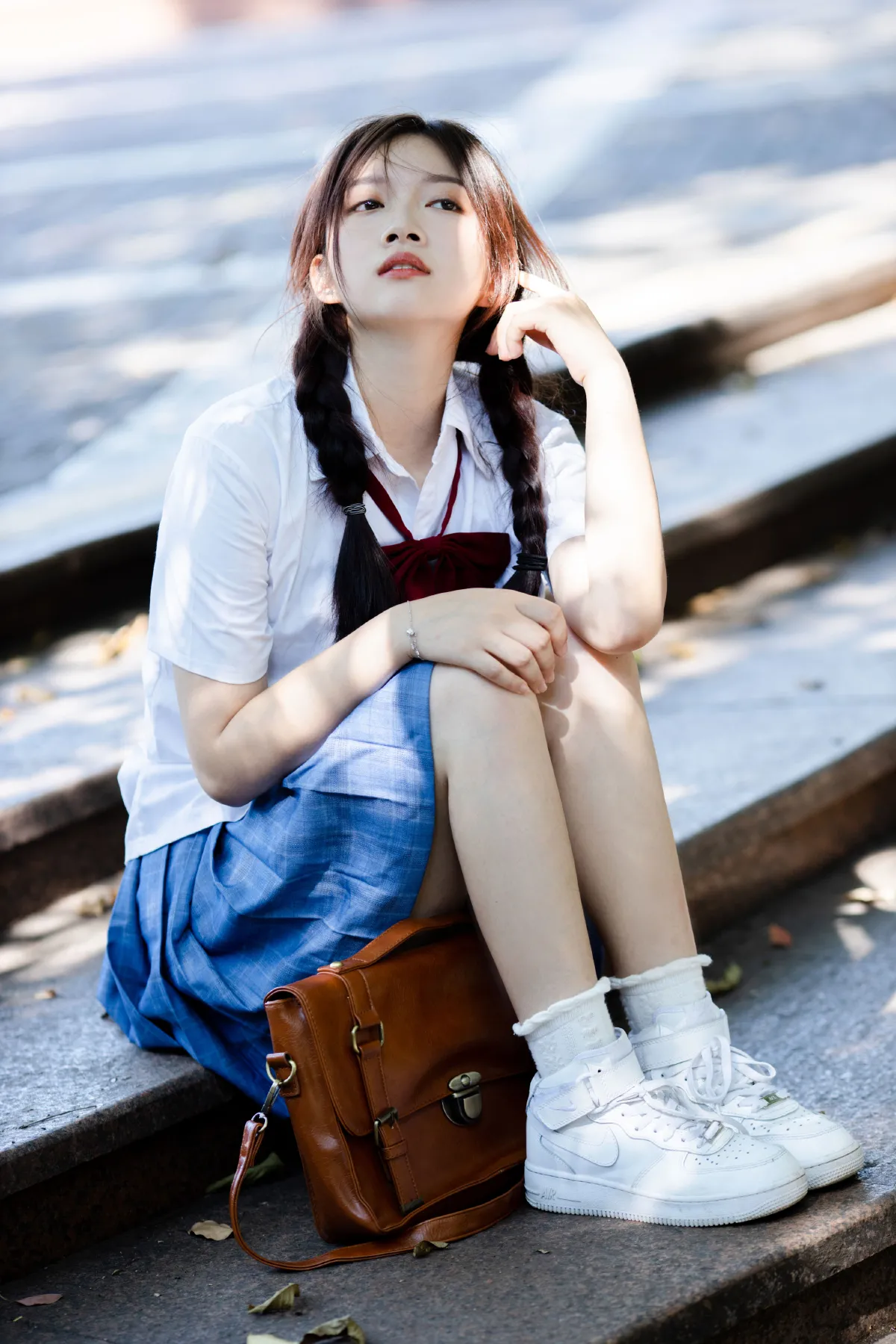 初夏的少女
