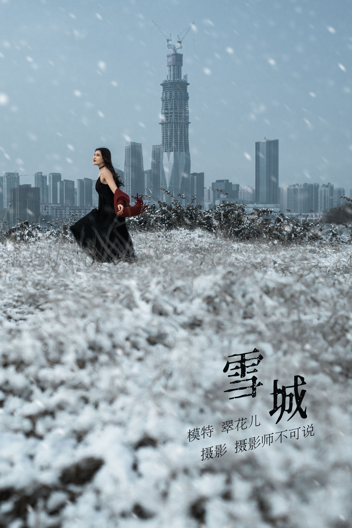 摄影师不可说_翠花儿《THE SNOW CITY》美图作品图片1